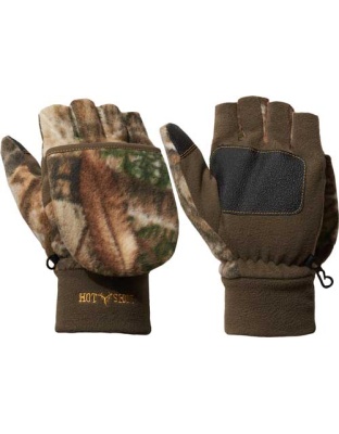 Hot Shot Hf2 Bulls-eye Pop-top - Mitten Fleece Insul Rt-edge Lg