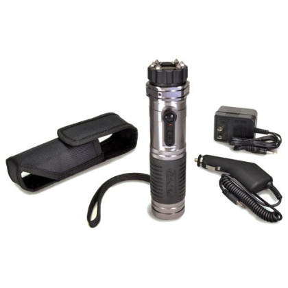 Psp Zap Stun Gun-flashlight - One Million Volts Rechargeable