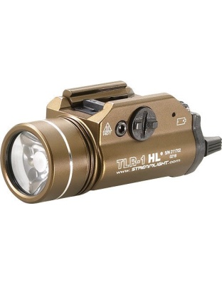 Streamlight Tlr-1 Hl C4 White - Led Light W-rail Fde Brown