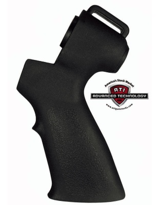 Adv. Tech. Pistol Grip Kit - For Most Pumps Black Syn