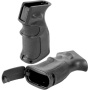 J&e Ak47 Ergonomic Operator - Pistol Grip Single Groove Blk