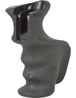 J&e Heavy Duty Ergonomic Grip - W-finger Grooves Black
