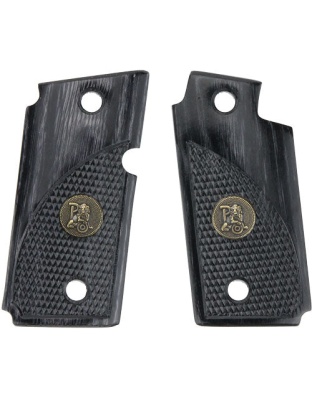Pachmayr Laminated Wood Grips - Sig P238 Blk-gray Checkered<