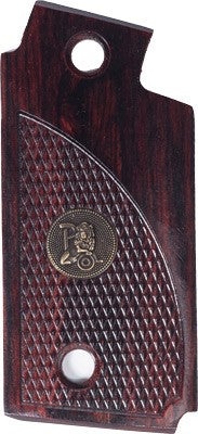 Pachmayr Laminated Wood Grips - Sig P238 Rosewood Checkered<