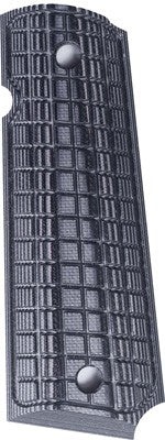 Pachmayr Dominator G10 Grips - For 1911 Gray-black Grappler