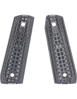 Pachmayr Dominator G10 Grips - Ruger 22-45 Gray-blk Grappler<