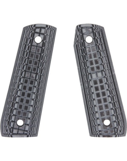 Pachmayr Dominator G10 Grips - Ruger 22-45 Gray-blk Grappler<