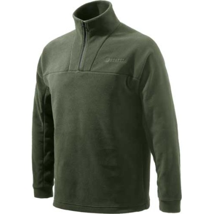 Beretta Jacket Fleece 1-2 Zip - Medium Dark Green