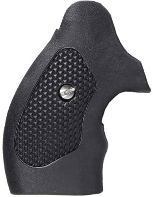 Pachmayr Guardian Grip For - S&w J-frame Round Butt Black