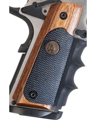 Pachmayr Laminated Wood Grips - 1911 Heritage Walnut