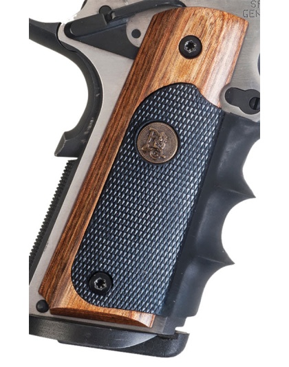 Pachmayr Laminated Wood Grips - 1911 Heritage Walnut