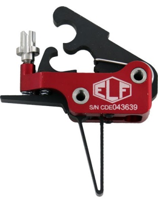 Elftmann Trigger Ar-15 Match - Pro Strait Fngr Adj 2.75-4lbs.