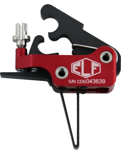 Elftmann Trigger Ar-15 Match - Pro Strait Fngr Adj 2.75-4lbs.