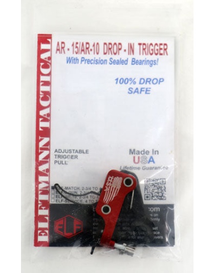 Elftmann Trigger Ar-15 Match - Curved Socom Adj 2.75-4lbs.
