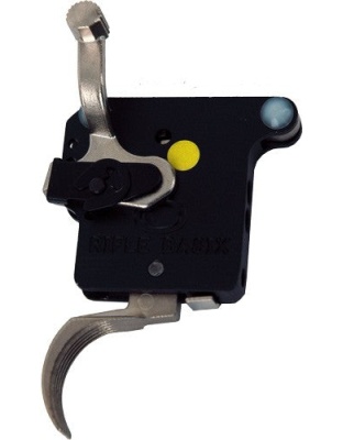 Rifle Basix Trigger Rem. 700 - 8oz. To 1.5lbs W-safety Silver
