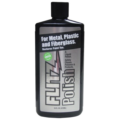 Flitz Metal Polish Liquid - 473ml 16 Oz Bottle