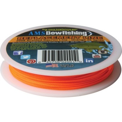 Ams Bowfishing Replacement - Line Orange #200 25 Yards