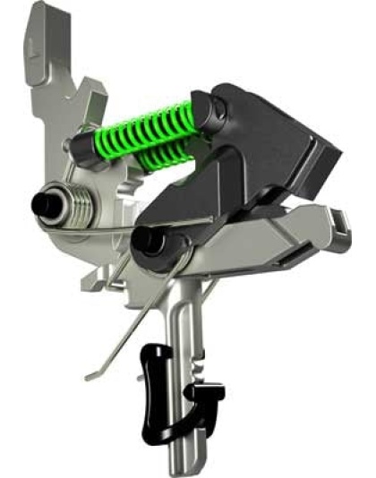 Hiperfire Trigger Ar-15-10 Hpt - Eclipse W-nib Plating Low Pull