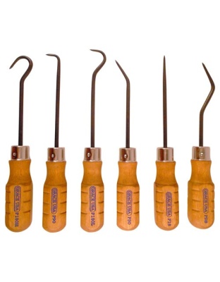 Grace Usa Hook & Pick Set - Set Of 6 Steel