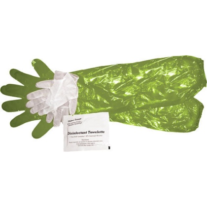 Hme Game Cleaning Glove Combo - Shoulder & Wrist W-towlette