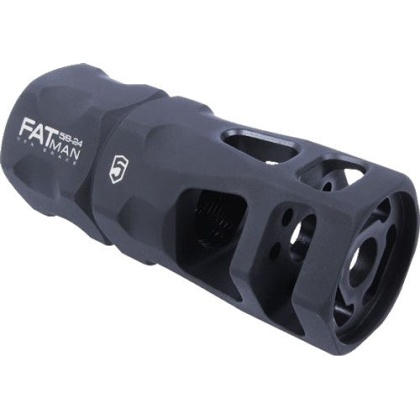 Phase 5 Muzzle Brake Fatman - .30 Cal 5-8x24 Black