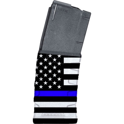 Mft Exd Magazine Ar15 5.56x45 - 30rd Blue Line Flag