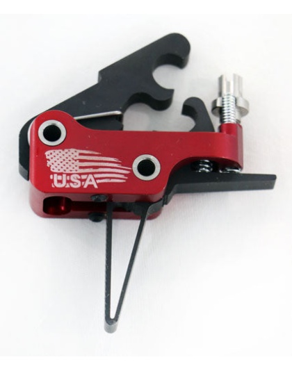 Elftmann Trigger Ar-10 Match - Straight Finger Adj 2.75-4lbs.