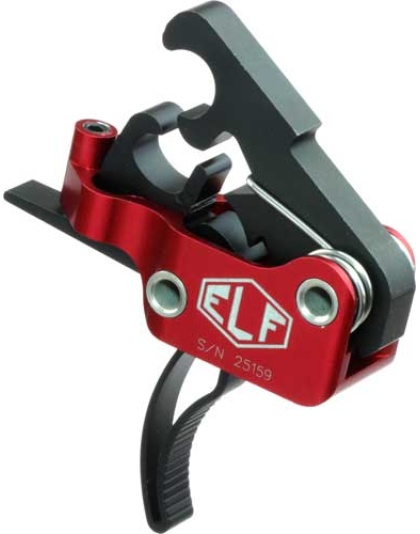 Elftmann Trigger Ar-9 Curved - Adjustable 2.75-4lbs. Mil-spec