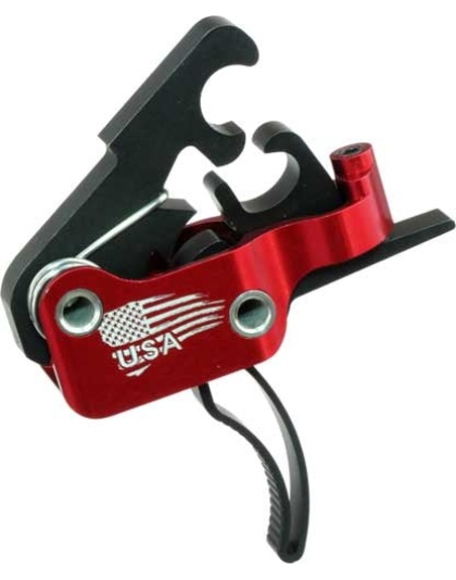 Elftmann Trigger Ar-9 Curved - Adjustable 2.75-4lbs. Mil-spec