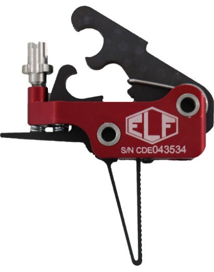 Elftmann Trigger Ar-9 Straight - Finger Adj 2.75-4lbs. Mil-spec