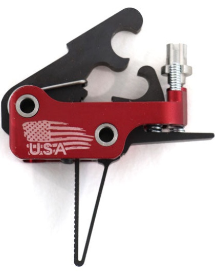 Elftmann Trigger Ar-9 Straight - Finger Adj 2.75-4lbs. Mil-spec