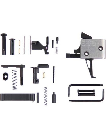 Cmc Ar15-ar10 Lower Parts Kit - With 3-3.5lb Straight Trigger