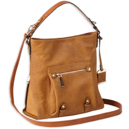 Bulldog Concealed Carry Purse - Hobo Anna Cognac