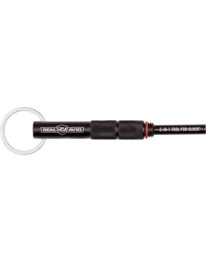 Real Avid 2-in-1 Tool For - Glock Disasembly & Front Sight