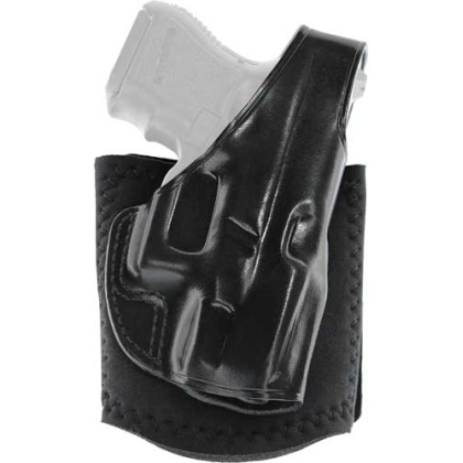 Galco Ankle Glove Holster Rh - Leather Sig P238 Black