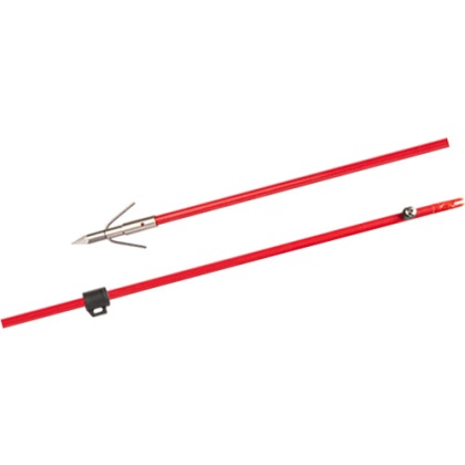 Cajun Bowfishing Arrow - Fiberglass W-piranha Point Xt