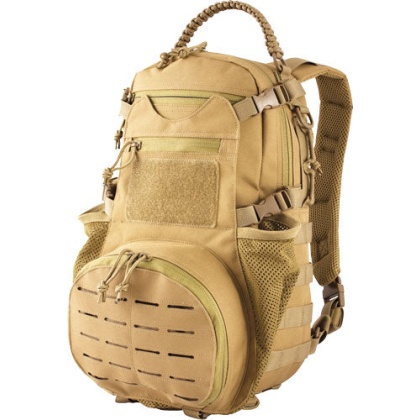 Red Rock Ambush Pack Coyote - W- Collapsilbe Mesh Gear Pockt