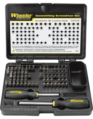 Wheeler Screwdriver Kit 72-pc - Professional Gunsmithing
