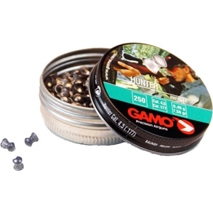 Gamo .177 Hunter Pellets - 7.56 Grains 250pk Tin