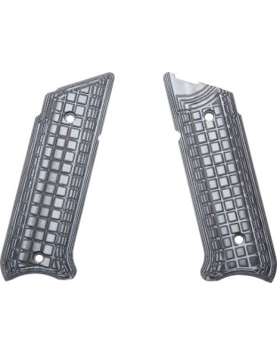 Pachmayr Dominator G10 Grips - Ruger Mkiv Gray-blk Grappler!