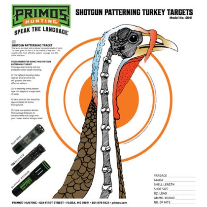 Primos Paper Target Turkey - 11.5\