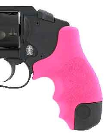 Hogue Grips S&w J Frame Rb - Cent.-poly Bodyguard Pink