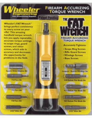 Wheeler Fat Wrench - W-10 Bits Screwdriver