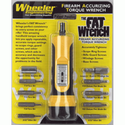 Wheeler Fat Wrench - W-10 Bits Screwdriver