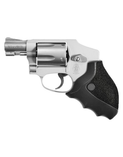 Ergo Grip Delta Grip S&w - J Frame Round Butt Black