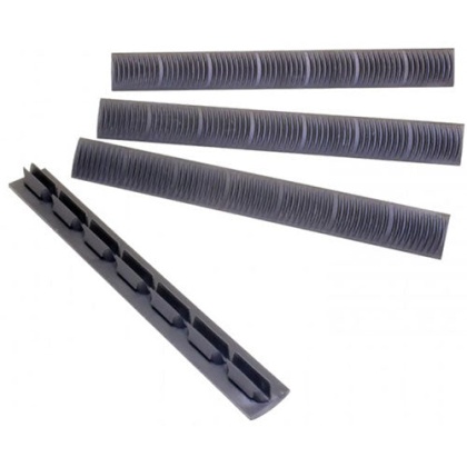 Ergo Grip Rail Cover Wedge Lok - Keymod Graphite Grey 4pk